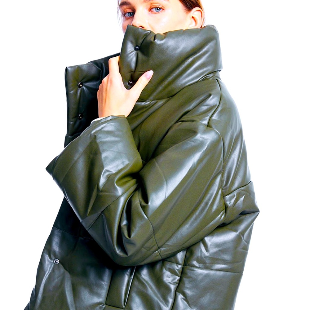High-Neck Puffer Jacket - Picture 6 of 8